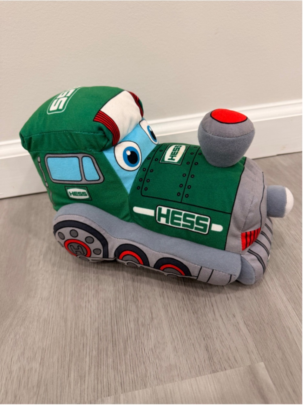 Hess 2022 Plush Toy Truck Lights Up Musical Choo Choo Train Tested & Working